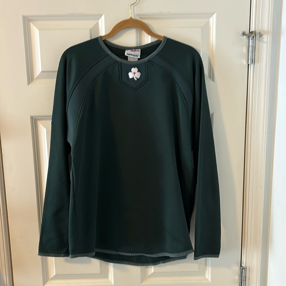 Green Phillies Long sleeve T-shirt/crewneck - Majestic